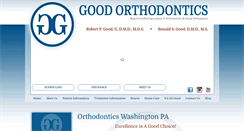 Desktop Screenshot of goodorthodontics.com